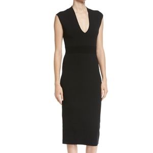 NWOT MICHAEL Michael Kors Midi Jersey Sheath Dress